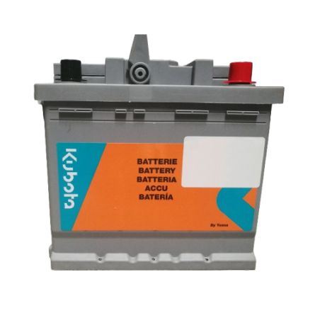 BATTERIE 12V - 53 AH - 550 A (K256396610) - D'ORIGINE KUBOTA