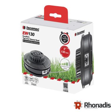 TETE A FIL TAP N'GO EW130 DIAMETRE 130MM - LIVRE AVEC 2 ADAPTEURS MALES 10x100 ET 12x150  TETE A FIL TAP N'GO EW130 DIAMETRE 130MM - LIVRE AVEC 2 ADAPTEURS MALES 10x100 ET 12x150