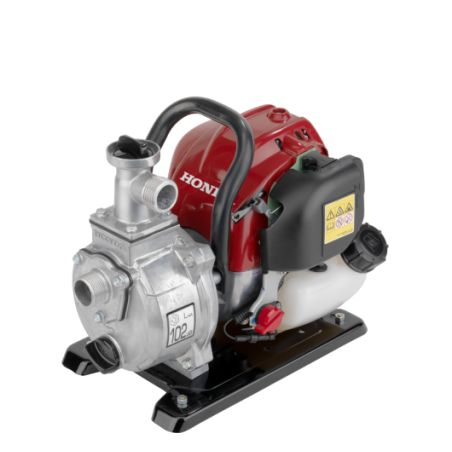 MOTOPOMPE WX10TE1 HAUTE PRESSION 3.7 BARS - EAUX CLAIRES/ MOYENNEMENT CHARGEES - 7.2 M3/H - MOTEUR 4 TEMPS GX25 - HONDA