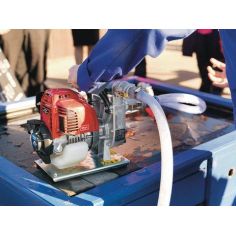 MOTOPOMPE WX10TE1 HAUTE PRESSION 3.7 BARS - EAUX CLAIRES/ MOYENNEMENT CHARGEES - 7.2 M3/H - MOTEUR 4 TEMPS GX25 - HONDA 2