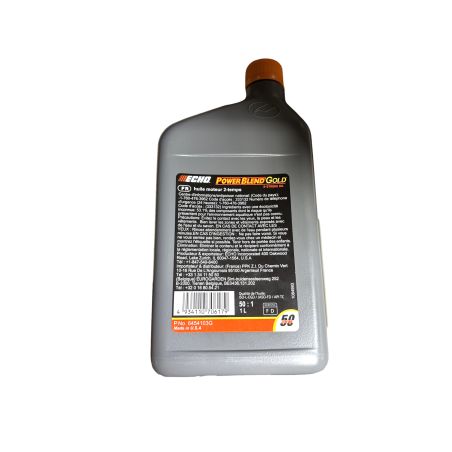 BIDON D'HUILE 2 TEMPS - 1L - D'ORIGINE - ECHO