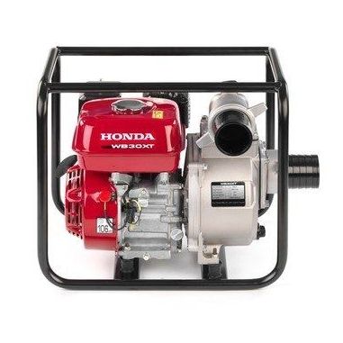MOTOPOMPE WB30 HAUTE PRESSION - EAUX CLAIRES A MOYENNEMENT CHARGEES - HAUT DEBIT WB30 66m³/h - MOTEUR 4 TEMPS GX160 - HONDA
