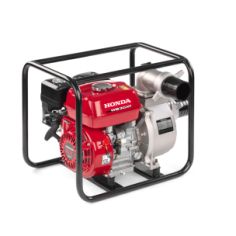 MOTOPOMPE WB30 HAUTE PRESSION - EAUX CLAIRES A MOYENNEMENT CHARGEES - HAUT DEBIT WB30 66m³/h - MOTEUR 4 TEMPS GX160 - HONDA 2