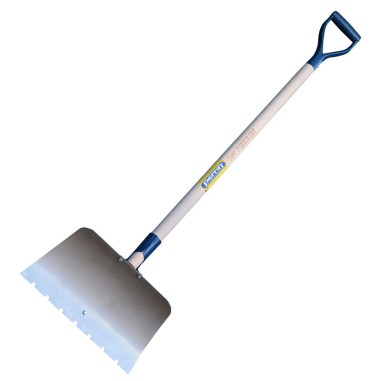 GRATTE GLACE INOX MANCHE  POIGNEE METALLIQUE 166540 OUTIL PERRIN - 3239041665405