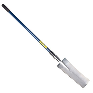 LOUCHET TERRASSIER ANNEAU EM MANCHE FIBRE BLEU PO 312836 OUTIL PERRIN - 3239043128366