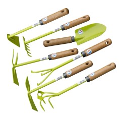 LOT ROCAILLE N°4 6 OUTILS 504107 OUTIL PERRIN - 3239045041076