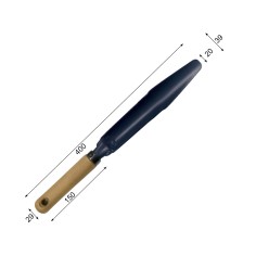 COUTEAU DESHERBEUR 39 CM EM BOIS 510035 OUTIL PERRIN - 3239045100353