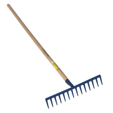 RATEAU FORGE 14 DTS DROITES EM MANCHE 1.5 M PEFC 100  cent pour cent  515114 OUTIL PERRIN / 3239045151140