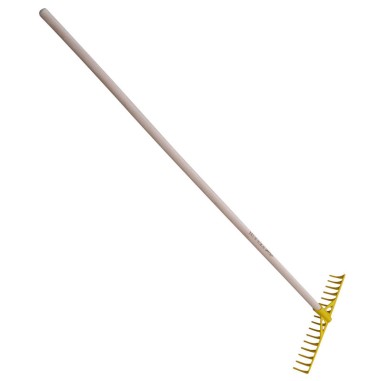 RATEAU JAUNE A BUNKER 16 DENTS COURBES EM 150 523118 OUTIL PERRIN / 3239045231187