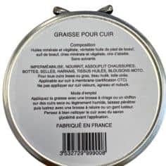 GRAISSE POUR CHAUSSURES EN CUIR 2