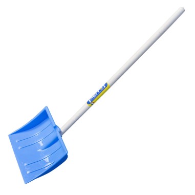 POUSSOIR A NEIGE ENFANT 24.5 CM BLEU MANCHE POMME 66 CM MONTE 800016 OUTIL PERRIN