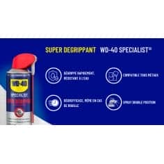 BOMBE AEROSOL SUPER DEGRIPPANT WD40 400 ml 2