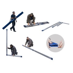 KIT REGLE EQUERRE ALU 390205 OUTIL PERRIN - 3239043902058