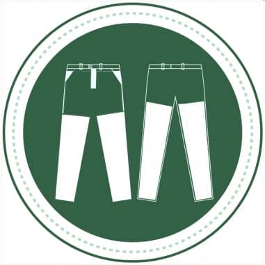  PANTALON DE TRAQUE CALYDON - VERT - FRANCITAL