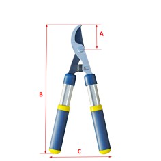 COUPE BRANCHE ALUMINIUM PETIT MODELE 588107 OUTIL PERRIN - 3239045881078