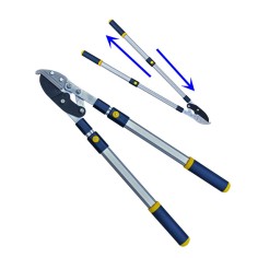 COUPE BRANCHE GRAND MODELE MANCHE ALU TELESCOPIQUE 589110 OUTIL PERRIN - 3239045891107