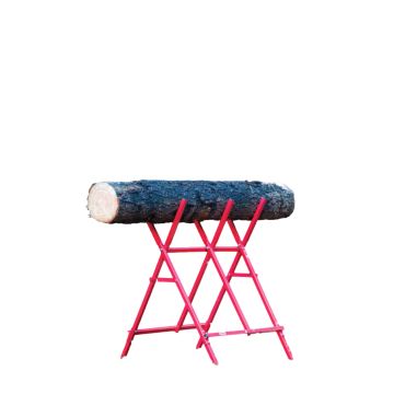 CHEVAL EN ACIER DE SCIAGE DE BÛCHES PLIABLE ET RÉGLABLE (CAPACITÉ DE 27 CM) - OREGON