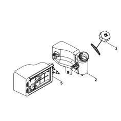 KIT DE TRANSFORMATION RESERVOIR POUR XT-800-3090/XT-800-3089/XT-675-3052 (0000-007-1047) - PIECE D'ORIGINE STIHL