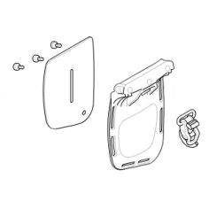 TABLIER COMPLET POUR HARNAIS FORESTIER ADVANCE X-TREEm 00007109001- PIECE D'ORIGINE STIHL / 0000-740-2500