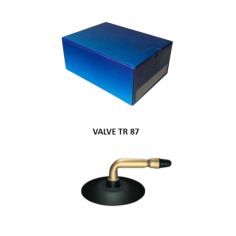 CHAMBRE A AIR 11/4.00 x 5 VALVE TR87 TYPE COUDEE Cond BOITE