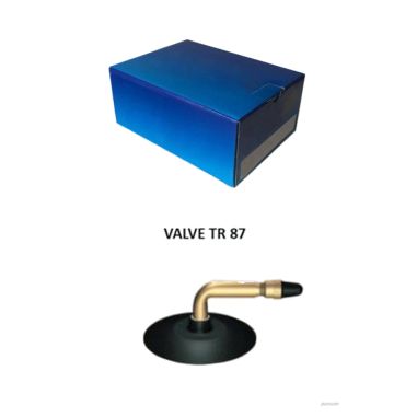 CHAMBRE A AIR 3.50/4.00 x 6 VALVE TR87 TYPE COUDEE Cond BOITE