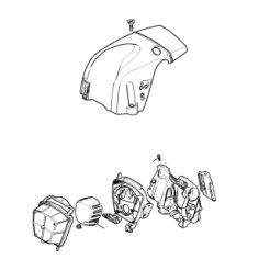 CAPOT MOTEUR 1140-080-1623 D'ORIGINE STIHL