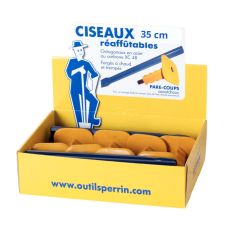 BOITE CISEAUX 35CM 25(812035)+8 PARECOUPS(812000) 814099 OUTIL PERRIN - 3239048140998