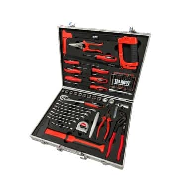 MALETTE OUTILS 103 PIECES EN ALUMINIUM TALABOT - MOB MONDEIN