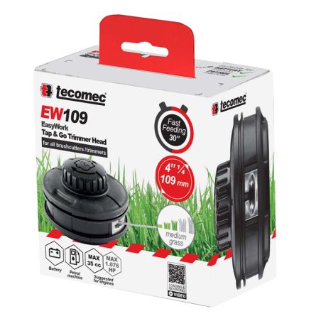 TETE A FIL TAP N'GO - DIAM 108 MM + 2 ADAPTATEURS COMPRIS- TECOMEC