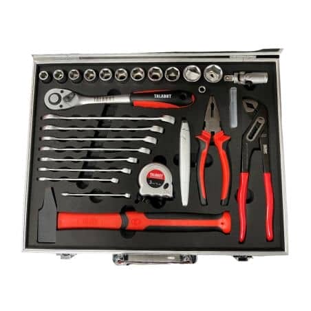MALETTE OUTILS 103 PIECES EN ALUMINIUM TALABOT - MOB MONDEIN