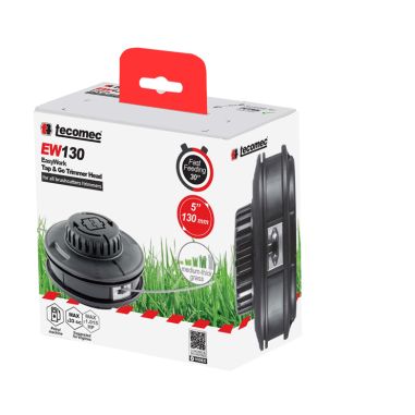 TETE A FIL TAP N'GO NYLON POWER EW130 - POUR MACHINES ALPINA EFCO HONDA OLEOMAC - TECOMEC TETE A FIL TAP N'GO NYLON POWER EW130 - POUR MACHINES ALPINA EFCO HONDA OLEOMAC - TECOMEC