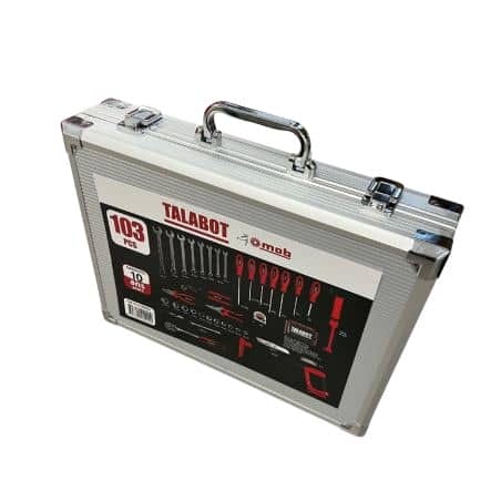 MALETTE OUTILS 103 PIECES EN ALUMINIUM TALABOT - MOB MONDEIN