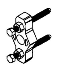 OUTIL ARRACHE VOLANT MAGNETIQUE ENTRAXE DE 70 mm - PIECE D'ORIGINE