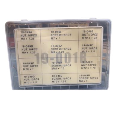 COFFRET D'ASSORTIMENT - VIS + ECROUS (DE 120) POUR DEBROUSSAILLAGE