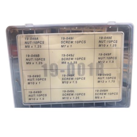 COFFRET D'ASSORTIMENT - VIS + ECROUS (DE 120) POUR DEBROUSSAILLAGE