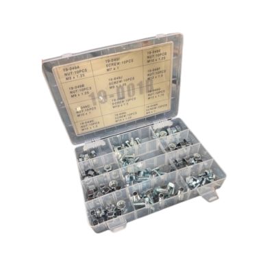 COFFRET D'ASSORTIMENT - VIS + ECROUS (DE 120) POUR DEBROUSSAILLAGE