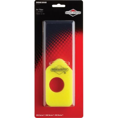 FILTRE A AIR MOUSSE DE 698369 série 450 500 550 BLISTER PIECE D'ORIGINE Briggs & Stratton