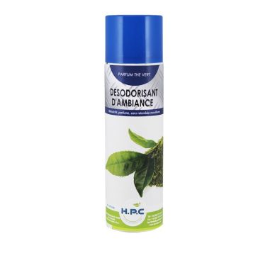 DESODORISANT D'AMBIANCE - AEROSOL 650 - 500 ML PARFUM THE VERT