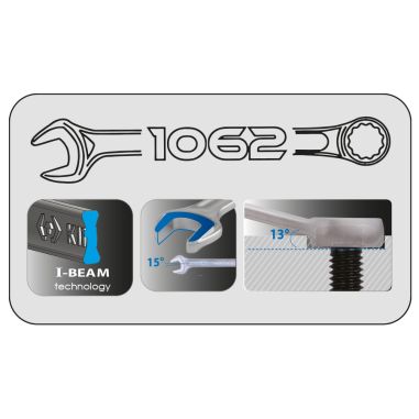 CLE MIXTE 17 ULTRA LEGERE (106217) - KING TONY