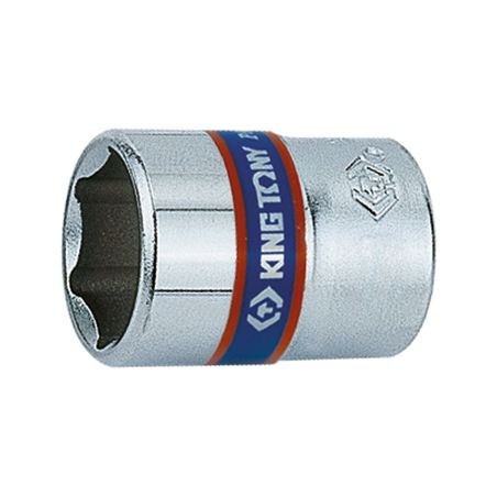 DOUILLE STANDARD METRIQUE - 1-4 POUCE - 10MM – 6 PANS – KING TONY