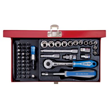 COFFRET DE DOUILLES 1-4'' pouces - KING TONY