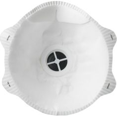 BOITE DE 10 MASQUES FFP1 COQUES JETABLES AVEC VALVE ANTI-POUSSIERES (MO23106 / 23106) - COVERGUARD 2