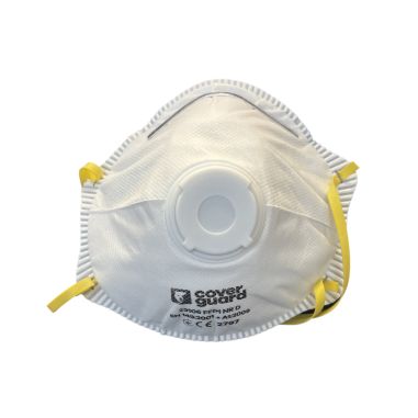 BOITE DE 10 MASQUES FFP1 COQUES JETABLES AVEC VALVE ANTI-POUSSIERES (MO23106 / 23106) - COVERGUARD
