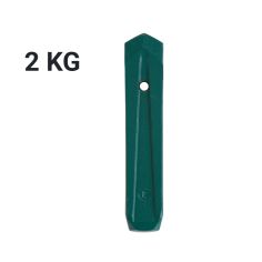 COIN A BOIS POINTU VERT - 2kg - LEBORGNE