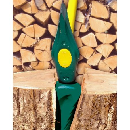 COIN A BOIS POINTU VERT - 2kg - LEBORGNE