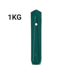 COIN A BOIS POINTU VERT - 1kg - LEBORGNE