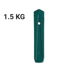COIN A BOIS POINTU VERT - 1 5 KG - LEBORGNE