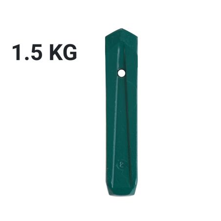 COIN A BOIS POINTU VERT - 1 5 KG - LEBORGNE
