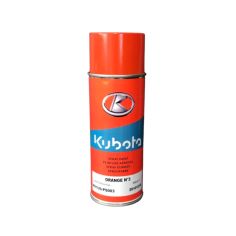 BOMBE DE PEINTURE ORANGE N°3- 390ml - (0040000090) - PIECE D'ORIGINE KUBOTA