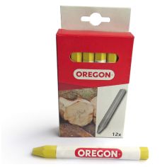 CRAIE DE MARQUAGE JAUNE (BOITE DE 12 CRAIES) - OREGON